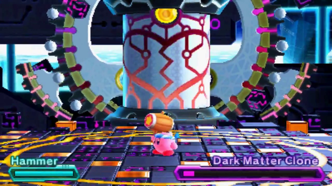 Kirby: Planet Robobot - 'Dark Matter Clone' Boss Fight (No Damage)