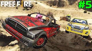 Free Fire หนังสั้นตอน ยอดนักซิ่ง กระบะยกล้อ ฉบับเกรียน EP5 | GTA V Mod