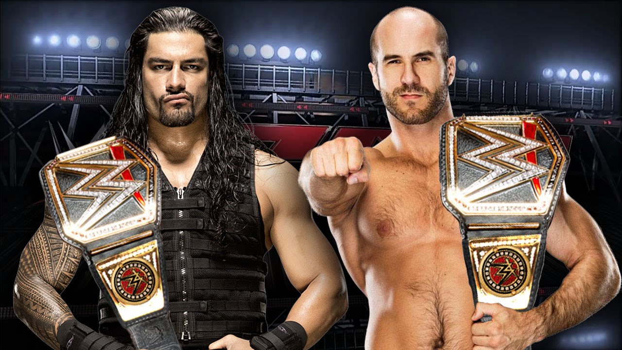 WWE Discussion: WWE Champion - Cesaro or Roman Reigns? (Episode #2) -  YouTube