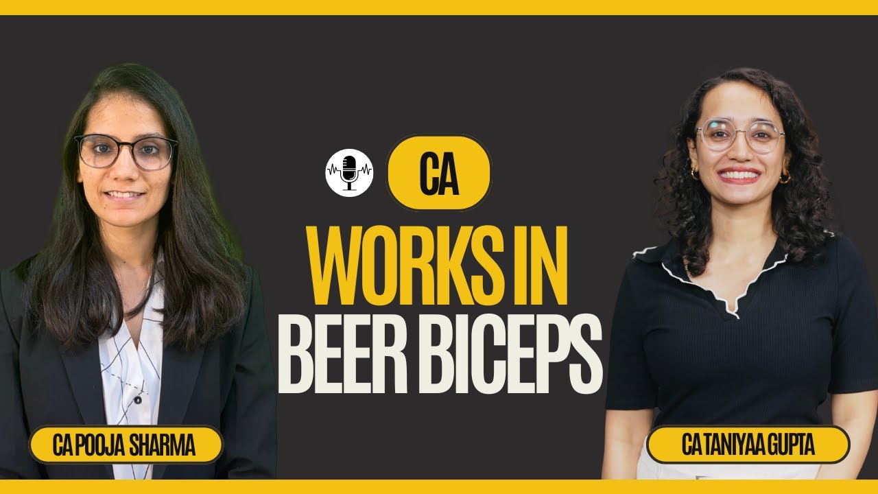 CA Who Works With Beer Biceps | Creative Field After CA | With CA Taniyaa Gupta