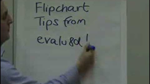 flipchart tips