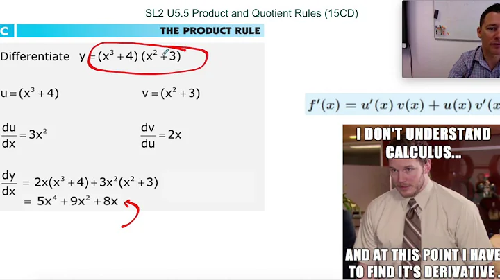 SL2U5 5 Product and Quotient Rule VIDEO