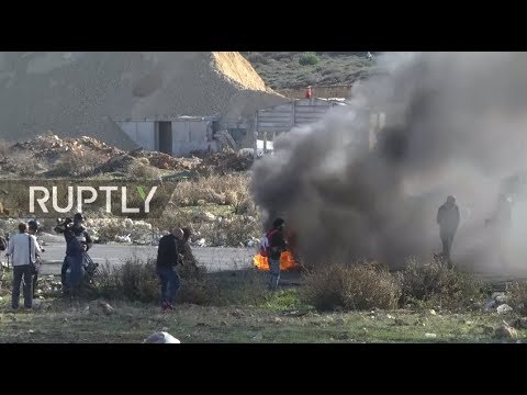 LIVE: Protests in West Bank against recognition of Jerusalem as Israel’s capital by the US
