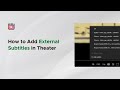 UGREEN NASync Tutorial Series - How to Add External Subtitles in Theater