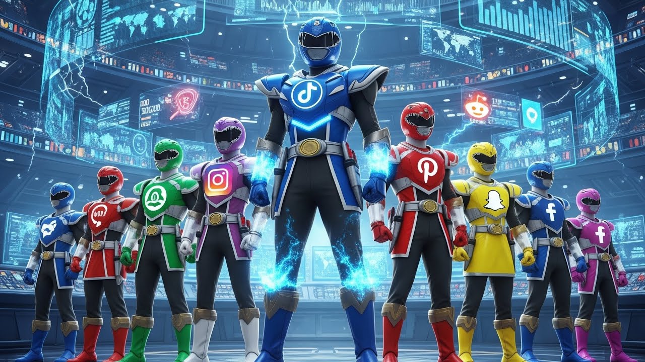 Power Rangers: Social Media Revolution — The Rise of Digital Guardians ...
