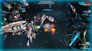 Warframe bug - archwing with normal weapons - GogetaSuperx