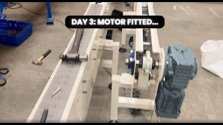 What's in the factory this week? Watch us build this conveyor before your eyes!