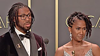 Oscars 2020 Matthew A. Cherry & Karen Rupert Toliver - Hair Love - Winner Speech