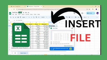 How To Insert File In Google Sheets