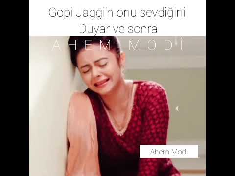 masum/Gopi Jaggi'n onu sevdiğini duyar ve sonra saathiya/Gopi hears that Jaggi loves her and then