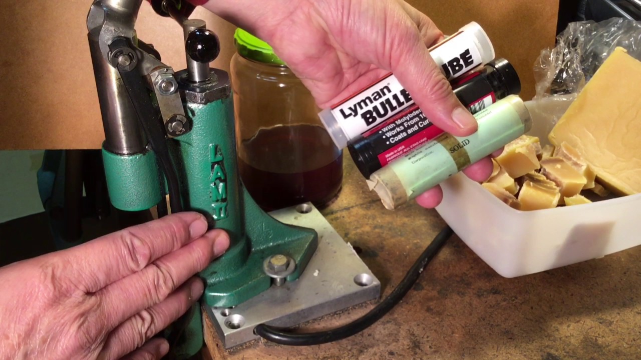Cast Bullets Adding Or Changing Lubes To Our RCBS LubeAMatic 2 Sizer
