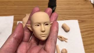 What kind of 3D resin is perfect for printing BJD dolls