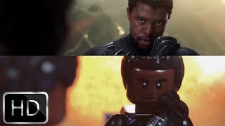 Black Panther TV Spot IN LEGO (Side by Side Comparison)