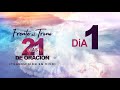 21 Días de Oración "Frente al Trono" Día 1 | Pastora Virginia Brito