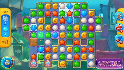 Fishdom level 1567 HD