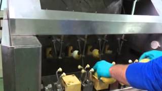 Lemon Peeling Machine on Capri, Italy in Slo-Motion