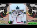 Tda7297 ic amplifier 30watt audio amplifier circuit with 12 volt
