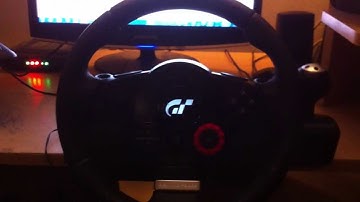 Logitech Griving Force GT: 900 degree rotation and buttons