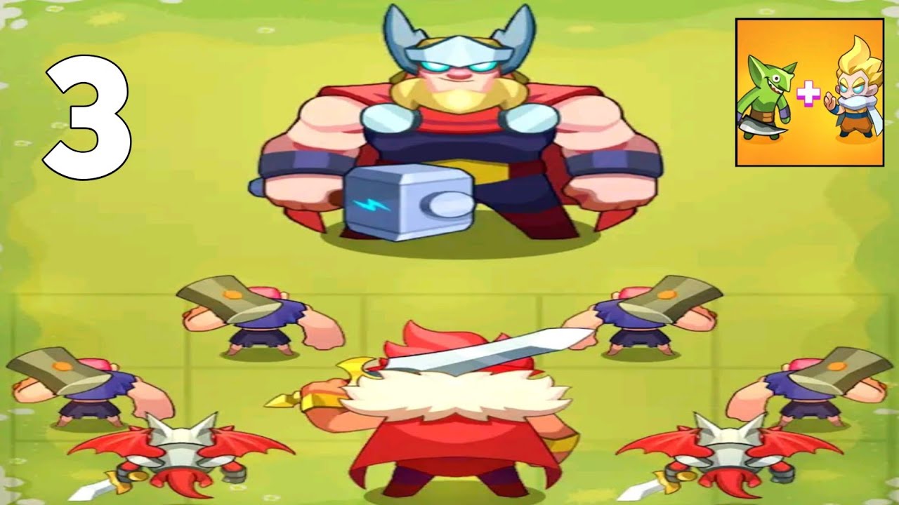 ✅Merge Hero - Android Gameplay Walkthrough Max Level Mobile Game PART 3 New Update