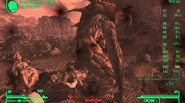 [Fall NV] Unarmed vs Deathclaw