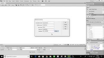 สร้างเว็บด้วย Dreamweaver +php+mysql ตอนที่ 2 สร้างฟอร์มบันทึกข้อมูลลงฐานข้อมูล