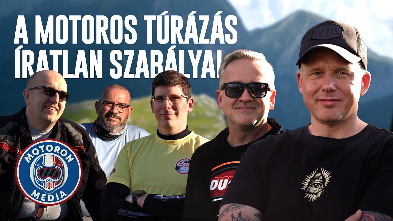 A motoros túrázás íratlan szabályai