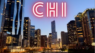 Chicago 4K Sunset Drive, Italian Lemonade, Jim's Original Chicago Food with Mor Acro's Cousins