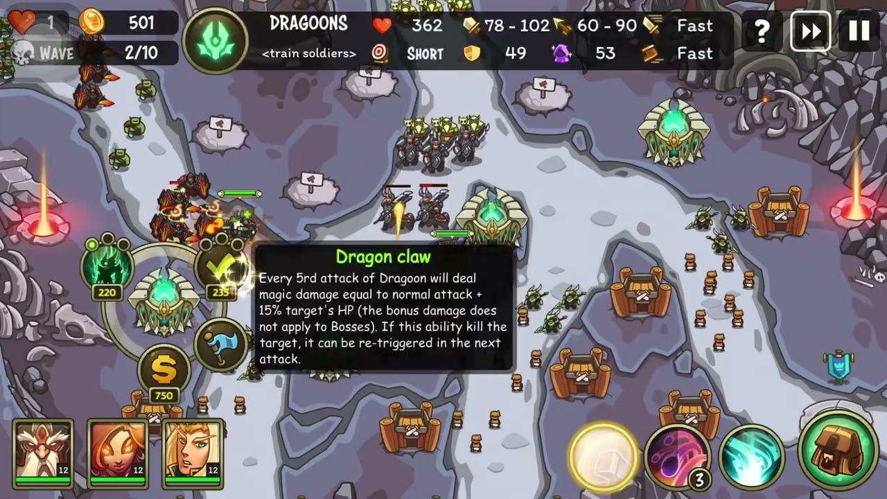 How to easily 3 star map 31 hell empire warriors td.