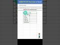 SUBSTITUTE Formula in Excel #excel #exceltips #exceltutorial #msexcel #microsoftexcel #shorts #short