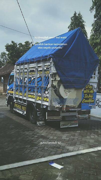 story WA truk engkel Putra Barokah