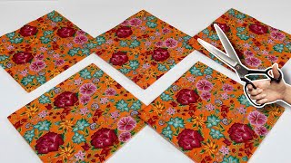 Herkes Nasıl Yaptığını Soracak Desenli Peçeteler İle Geri Dönüşüm Fikri.