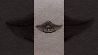 Lips drawing tutorial ✨#drawing #art #howtodraw #sketch #tutorial #shorts