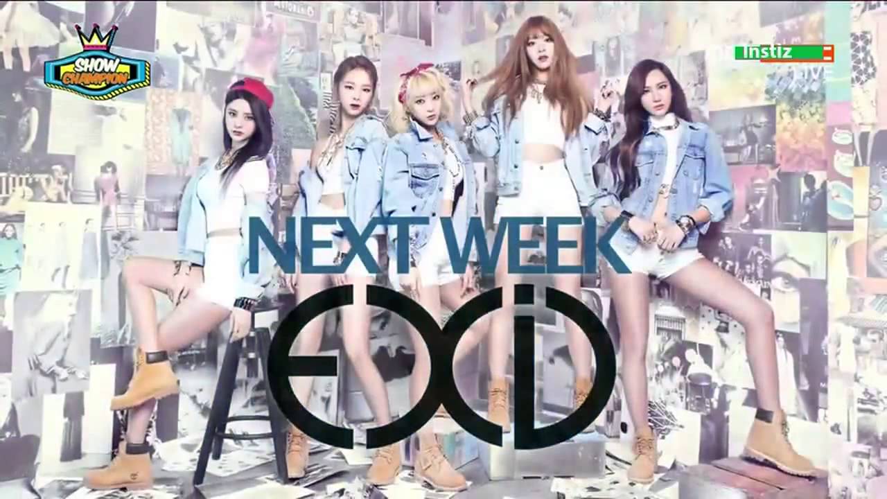 150408 EXID (이엑스아이디) - (아예) Ah Yeah Comeback Nextweek @ Show Champion ...