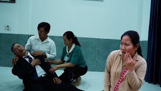 What Did The Ceo Say That Caused The Father To Have A Heart Attack And The Woman To Cry In Despair