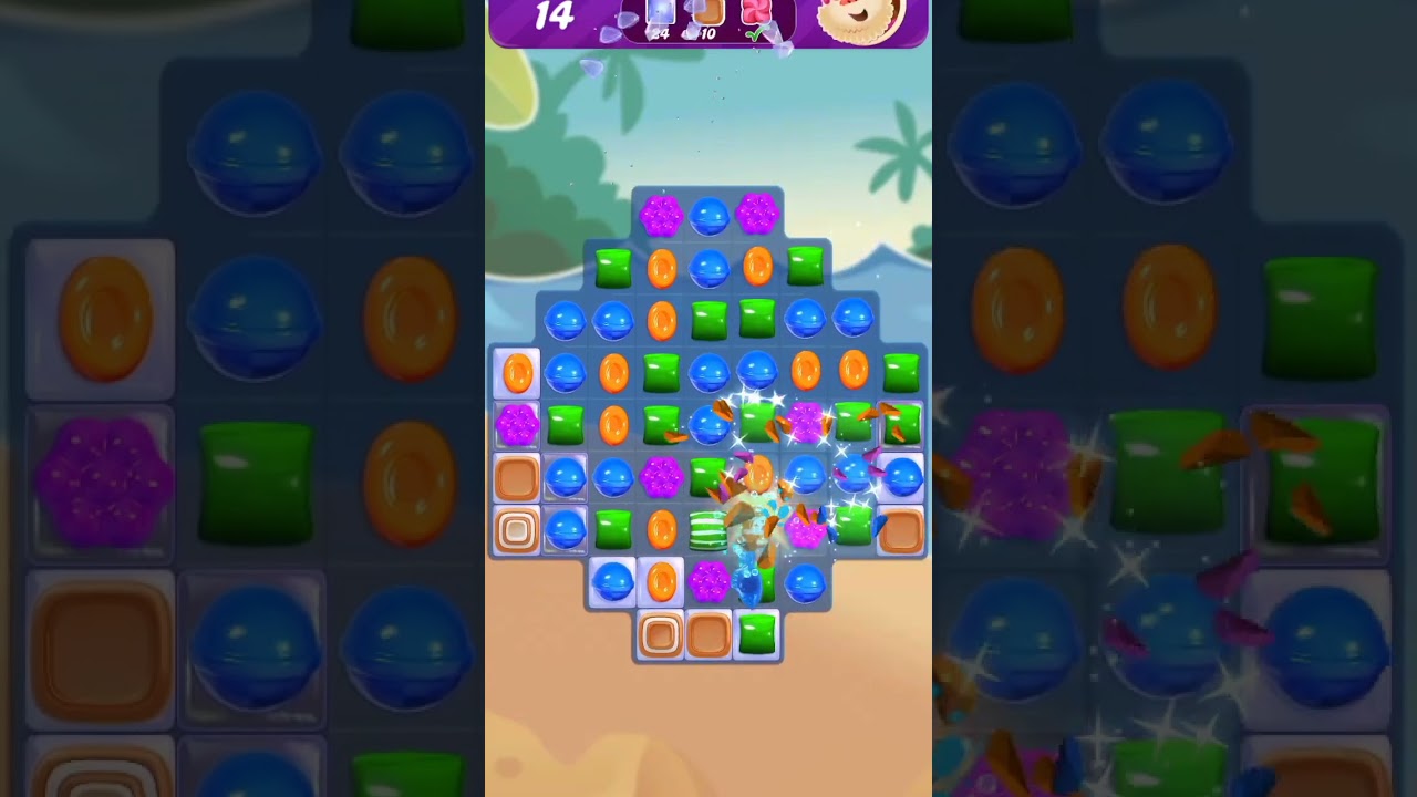 candy crush saga hard level of 1038# 