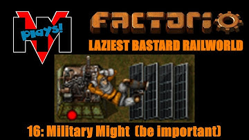 HMV Plays Factorio 0.15 - 16: Military Might (be important)
