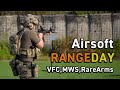 Airsoft RangeDay. Rare arms AR15, VFC, Marui MWS GBBR 2024