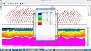 How to plot boundaries on 2D tomography image in ZondST2D