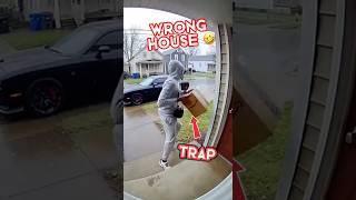 Black Porch Pirate Messed with Wrong House... he gets INSTANT KARMA!
