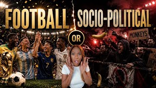 Football or Socio-Political? ⚽🌍 #WorldCup #Identity #Racism