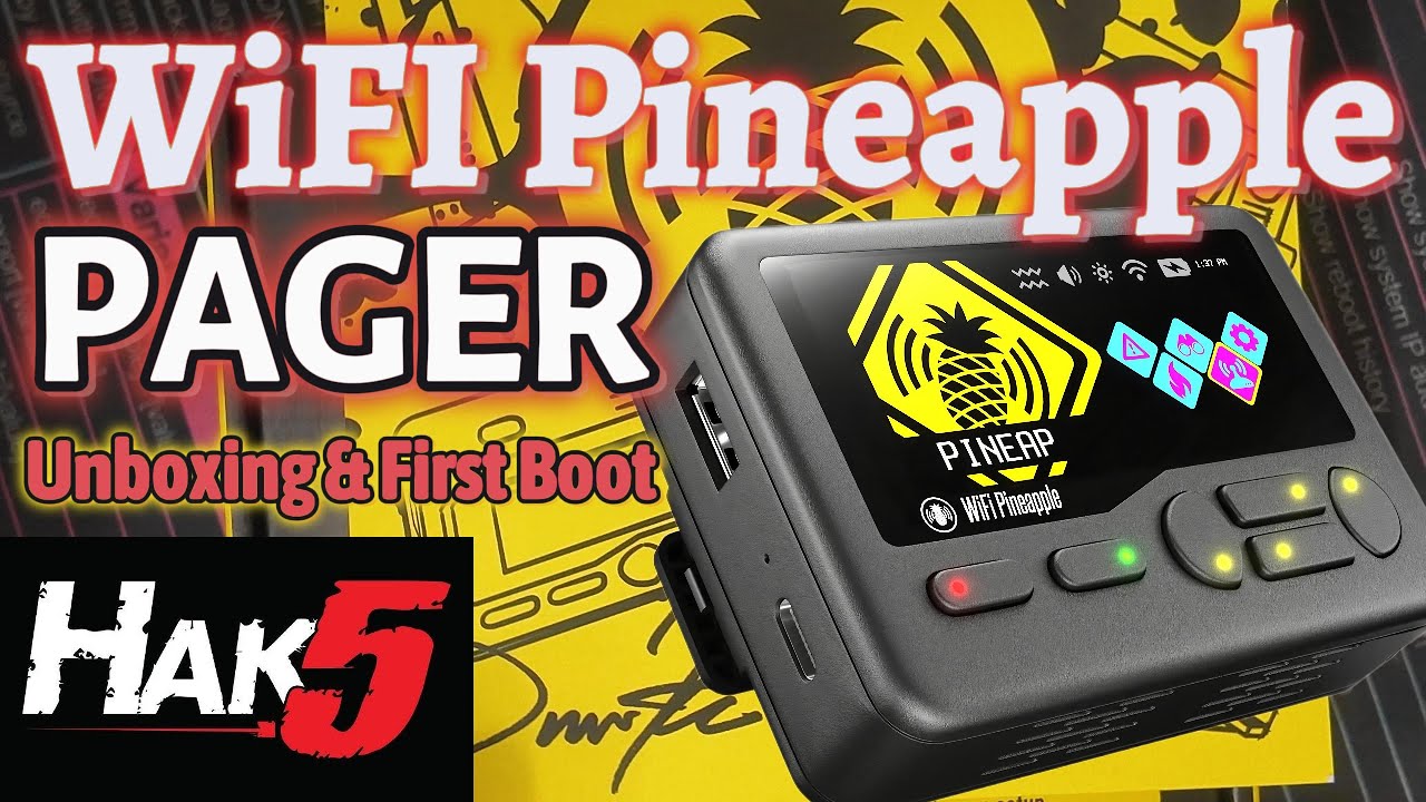 Пейджер Hak5 WiFi Pineapple