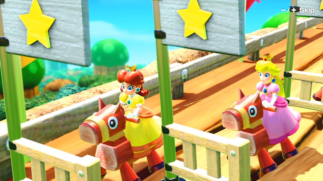 Peach's Cake Birthday | Mario Party Superstars - Daisy Vs Rival Players (Mario Party)