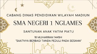 Santunan Anak Yatim 10 Muharram 1445H Sman 1 Nglames : \