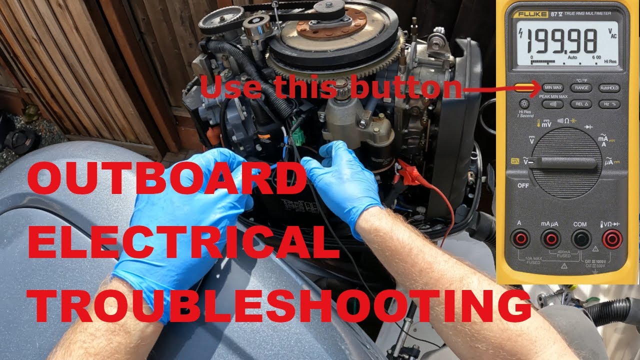 Electrical Troubleshooting for Outboard Engine Starting Issue YouTube