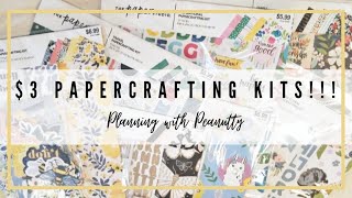 AMAZING $3 Papercrafting Kits! | Hobby Lobby | The Paper Studio | Stickers, Die Cuts, Embellishments