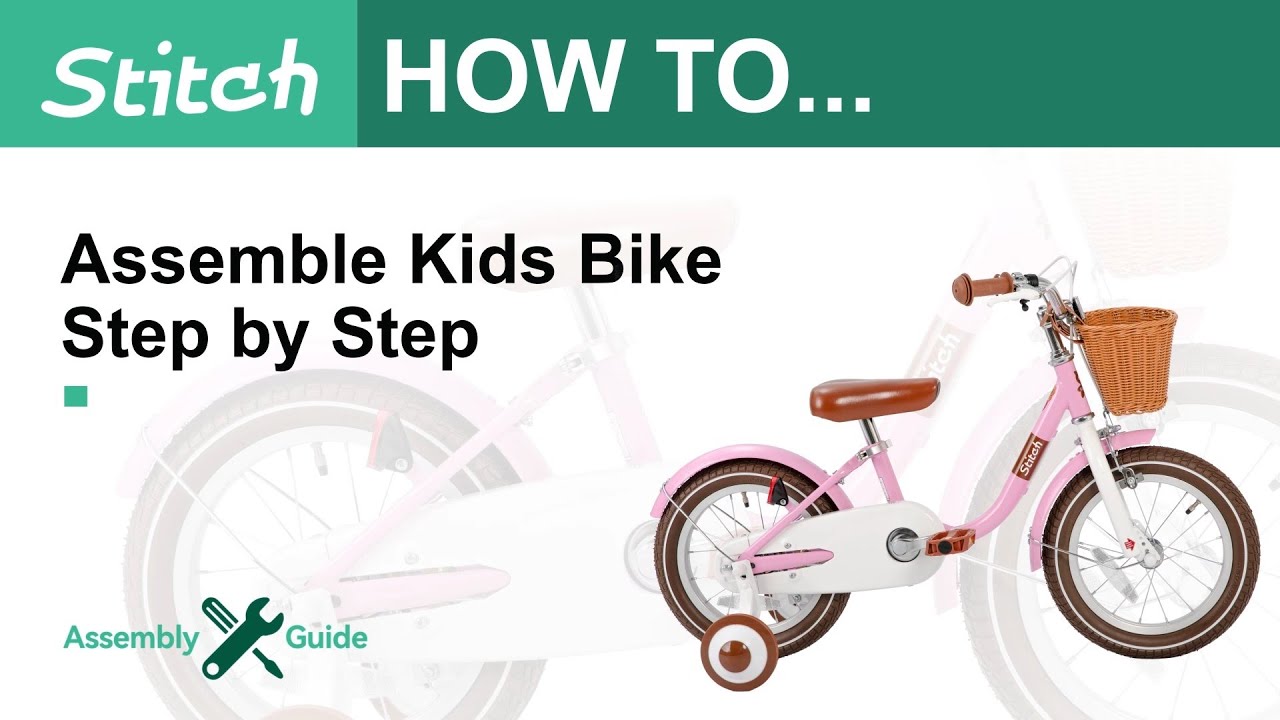 Installation Tutorial for Stitch Kids Bike - Giggling - YouTube