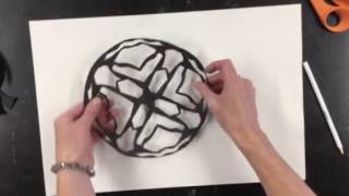 Rose Window Art Project