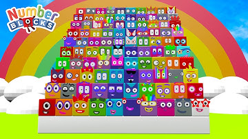 Super Number Blocks Music Video Step Squad 1 to 100 – Educational Counting Video!