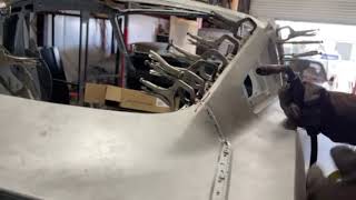 Welding on new Quarter Panels - Mustang Fastback