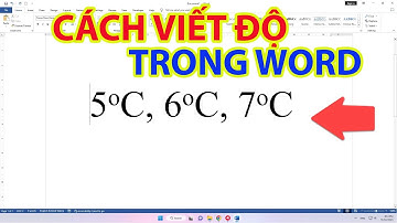 Cách Viết Độ Đẹp Mắt Trong Word